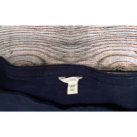 J. Crew Maritime Colorblock Shift Dress Navy Coral Size Large - Picture 5 of 5